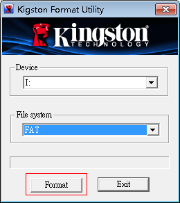Kingston-Format-Utility