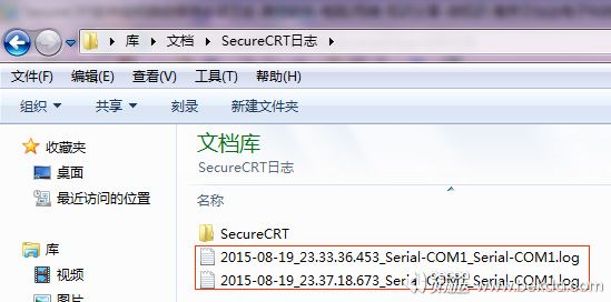 SecureCRT自动保存日志文件名